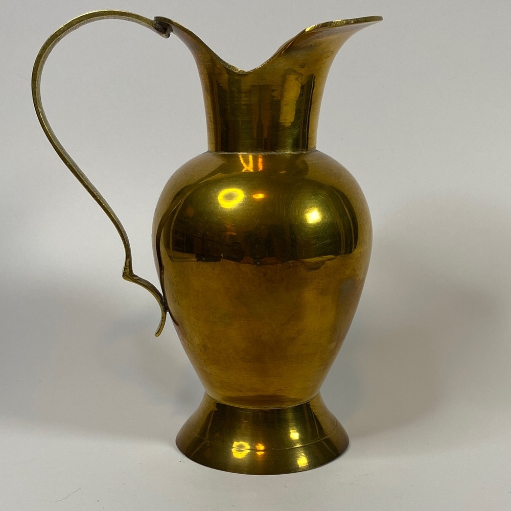 Vintage Brass Pitcher